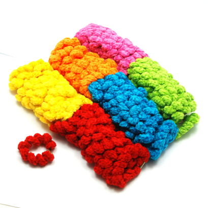 GUMKI DO WŁOSÓW KOLOROWE 100 SZTUK (8707 SAM)