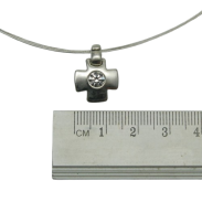 NASZYJNIK / WISIOREK NA STRUNACH Z MAŁĄ ZAWIESZKĄ                                                 (0611-6713-3 AS) - 3