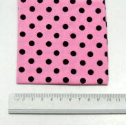 OPASKA ELASTYCZNA SZEROKA RÓŻOWA W KROPKI 10 cm                                                                     (01747415-1) - 3