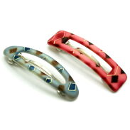 KLAMRY /AUTOMATY DO WŁOSÓW 6 SZTUK                                                          (0181-38 SAM) - 2