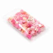 SZCZĘKI / KRABIKI RÓŻOWE MINI 50 SZTUK                                                        (0146-501 SAH) - 2