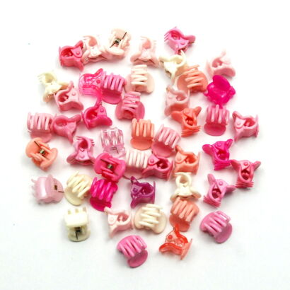 SZCZĘKI / KRABIKI RÓŻOWE MINI 50 SZTUK                                                        (0146-501 SAH)