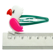 PYKI / SPINKI DO WŁOSÓW DZIECIĘCE Z OZDOBAMI- PTAKAMI 4 SZTUKI (6539 SA) - 3