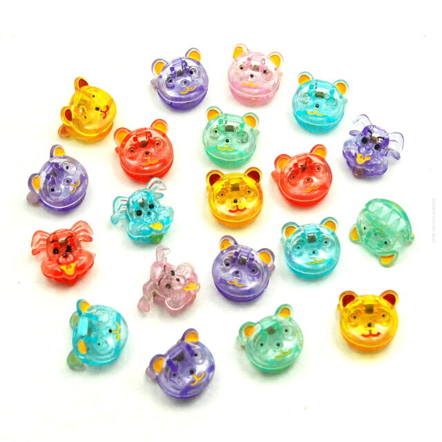 SZCZĘKI / KRABIKI DO WŁOSÓW MAŁE ZWIERZĄTKA (60 SZTUK)                                                        0245-503