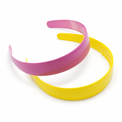 OPASKI DO WŁOSÓW PLASTIKOWE SZEROKIE 2 SZTUKI (1889-2 SAM)