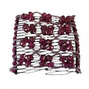 GRZEBIEŃ OZDOBNY NA GUMCE                                                          0028-40 - 3