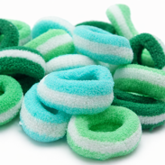 GUMKI DO WŁOSÓW FROTKI DWUKOLOROWE 25 SZTUK                                                  (0006-11 SAH) - 3