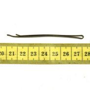 WSUWKA MOCNA PROSTA BRĄZ MAT 7 cm (12 SZTUK)                                                            WS017/12 MAT - 3