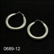 KOLCZYKI KOŁA SREBRNE                                                                                 0689-12 - 3