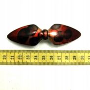 KLAMRY / AUTOMATY DO WŁOSÓW BRĄZOWE 6 SZTUK                                                                                 (0185-05 SA) - 3