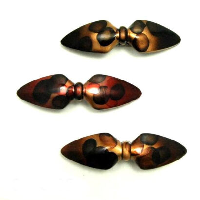 KLAMRY / AUTOMATY DO WŁOSÓW BRĄZOWE 6 SZTUK                                                                                 (0185-05 SA)