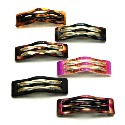 KLAMRY /AUTOMATY DO WŁOSÓW KOLOROWE 6 SZTUK                                                        (0233-500 SA)