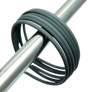 OPASKI CIENKIE KAUCZUKOWE SZARE 6 SZTUK                                                                                              (OPC-3 SAH) - 2