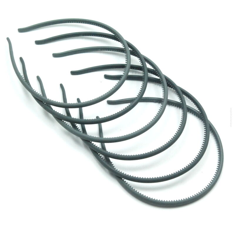 OPASKI CIENKIE KAUCZUKOWE SZARE 6 SZTUK                                                                                              (OPC-3 SAH)