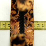 OPASKI DO WŁOSÓW SZEROKIE PANTERKA BRĄZ OZDOBNE 3 SZTUKI (8849 SA) - 3