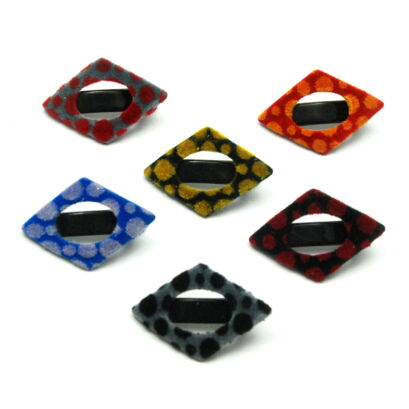 SPINKI / PELIKANY MAŁE POKRYTE WELUREM 6 SZTUK                                                                        (PED-1 SAH)