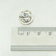 WKRĘTKI DO WŁOSÓW Z OZDOBNYMI KWIATKAMI 12 SZTUK                                                                   (0196-512) - 3