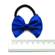 GUMKI DO WŁOSÓW KOKARDKI MIX NIEBIESKI 6 SZTUK                                    (0289-04) - 2