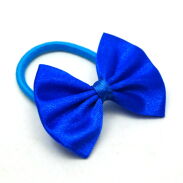 GUMKI DO WŁOSÓW KOKARDKI MIX NIEBIESKI 6 SZTUK                                    (0289-04) - 3