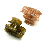 SZCZĘKI / KAMRY DO WŁOSÓW ŚREDNIE 6 SZTUK                                                (0123-2 SAM) - 2