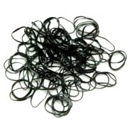 GUMKI RECEPTURKI SILIKONOWE CZARNE 300 SZTUK                                       (R5/B/300) - 2