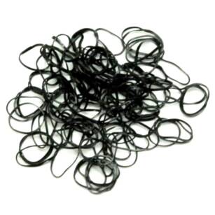 GUMKI RECEPTURKI SILIKONOWE CZARNE                                                                 R5/B/300