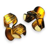 SZCZĘKI / KLAMRY DO WŁOSÓW ŚREDNIE BRĄZOWE 4 SZTUKI                                                                     (0130-29 SAM) - 2