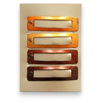 PYKI / SPINKI DO WŁOSÓW BEZ OZDÓB METALOWE 4 SZTUKI (0255 S)