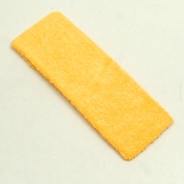 OPASKA NA GŁOWĘ ELASTYCZNA Z FROTY ŻÓLTA (7 cm) 0193-86