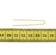 KOKÓWKA FRYZJERSKA ZŁOTA PROSTA 4,5 cm/350g                                                                   A245/350 - 2