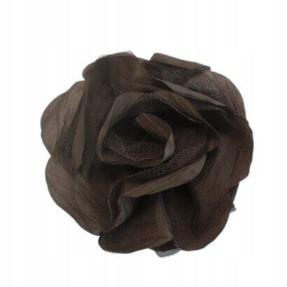 BROSZKA / SPINKA DO WŁOSÓW KWIAT BRĄZOWY                 (0615-726 SA)