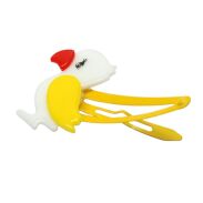 PYKI / SPINKI DO WŁOSÓW DZIECIĘCE Z OZDOBAMI- PTAKAMI 4 SZTUKI (5349 SA) - 2