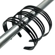 OPASKI DO WŁOSÓW POTRÓJNE CZARNE 6 SZTUK                                      (9235 SAM) - 2