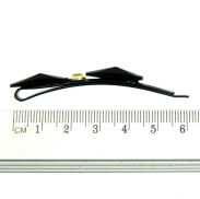 WSUWKI DO WŁOSÓW OZDOBNE CZARNE 4 SZTUKI                                                    (5992 SA) - 3