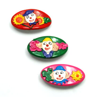 KLAMRY / SPINKI DZIECIĘCE KOLOROWE 3 SZTUKI                                                                        (0209-515)