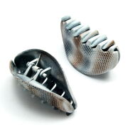 SZCZĘKI / KLAMRY DO WŁOSÓW A'LA SKÓRA WĘŻA 2 SZTUKI                                                                                  (0130-33 SAM) - 2