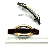 KLAMRY / AUTOMATY DO WŁOSÓW OZDOBNE 2 SZTUKI                                                                           (9374-1 SAH) - 2