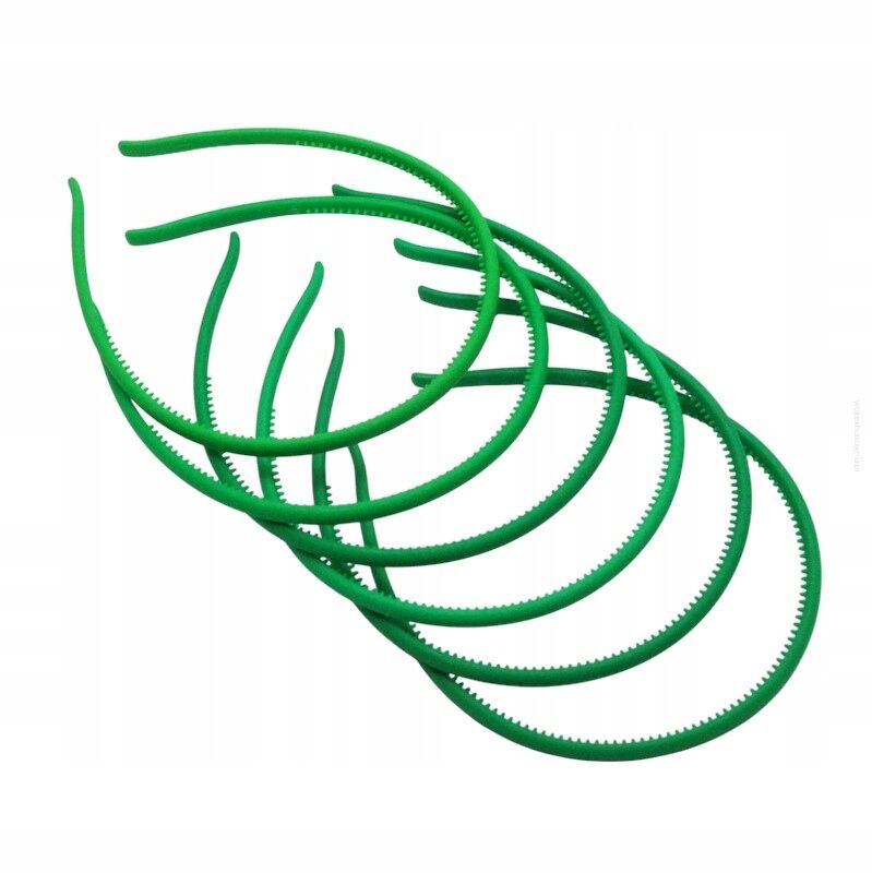 OPASKI CIENKIE KAUCZUKOWE ZIELONE 6 SZTUK                                                                                              (3046 SAH)