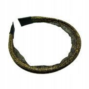 OPASKI DO WŁOSÓW ROZKŁADANA W ZŁOTYM KOLORZE  3 SZTUKI                                            (0176-533 SA) - 3