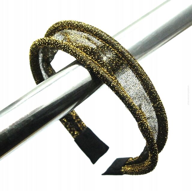 OPASKI DO WŁOSÓW ROZKŁADANA W ZŁOTYM KOLORZE  3 SZTUKI                                            (0176-533 SA)