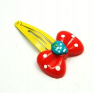 SPINKI / PYKI DO WŁOSÓW DZIECIĘCE KOKARDKI 4 SZTUKI (0169-536) - 2