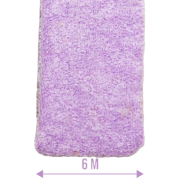 OPASKA NA GŁOWĘ ELASTYCZNA Z FROTY FIOLETOWA 6 CM (0193-3 AS) - 2