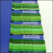 WSUWKA KARBOWANA MIX ZIEL. 2 KULKI 5 cm 100 SZT. - 2