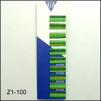 WSUWKA KARBOWANA MIX ZIEL. 2 KULKI 5 cm 100 SZT.