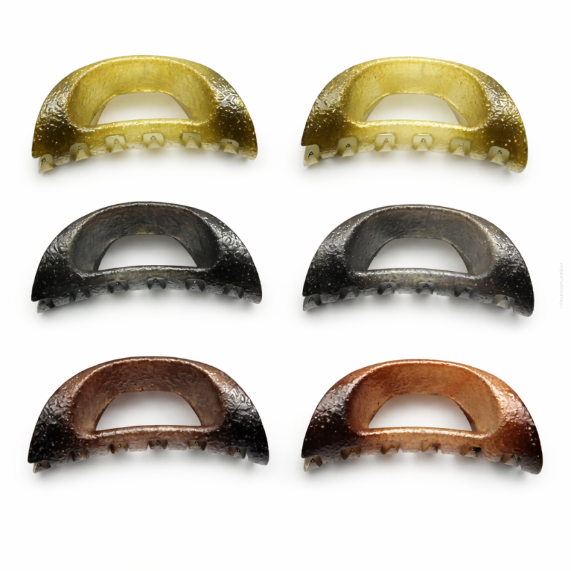 KLAMRY DO WŁOSÓW CHROPOWATE MIX KOLOR (6 SZT) 0130-23