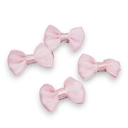 SPINKI RÓŻOWE DO WŁOSÓW Z KOKARDKAMI 4 SZTUKI                                                     (0331-5 SA) - 2