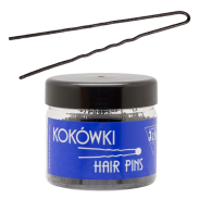 KOKÓWKA CZARNA MATOWA KARBOWANA 4.5 CM 350G                                                (B245/350 MAT) - 3