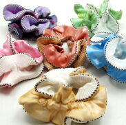 GUMKI DO WŁOSÓW OZDOBNE/SCRUNCHIE  MIX KOLOR (6 SZTUK)                          0176-48 - 2