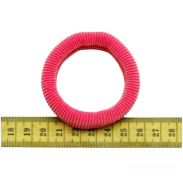 GUMKI FROTKI DO WŁOSÓW DUŻE RÓŻ 10 SZTUK                (0245-38) - 3