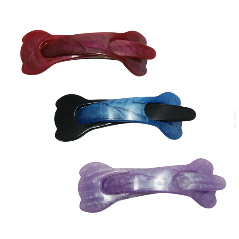 KLAMRY / AUTOMATY DO WŁOSÓW KOLOROWE 3 SZTUKI                                                                      (6029 SAM)